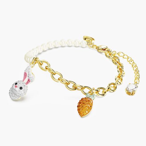 Vòng Tay Swarovski Thỏ Ngọc Trai Zodiac Rabbit Bracelet 5647974