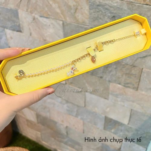 Vòng Tay Swarovski Thỏ Ngọc Trai Zodiac Rabbit Bracelet 5647974