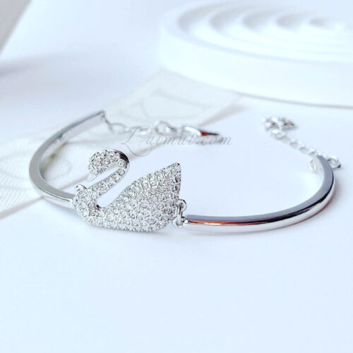Vòng Tay Swarovski Thiên Nga Chính Hãng Swan Bangle 5011990