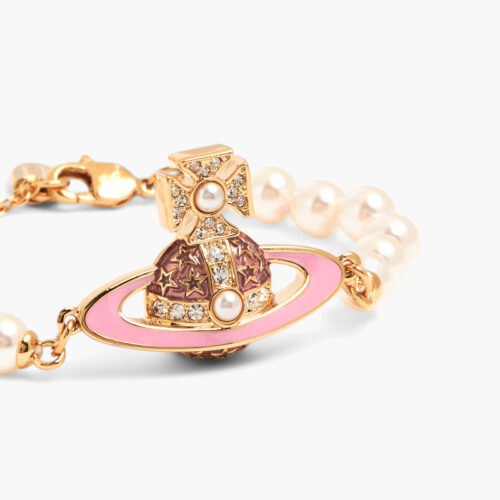 Vòng Vivienne Westwood Chính Hãng Roxanne Pearl Bracelet 238050889432999