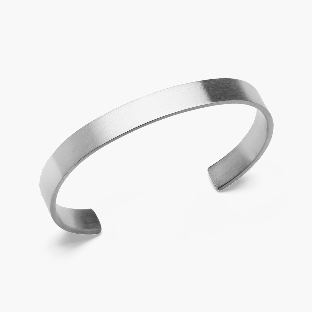 Vòng cuff Daniel Wellington DW00401763 DW00401767 chính hãng | Line Cuff Brushed | Laimut