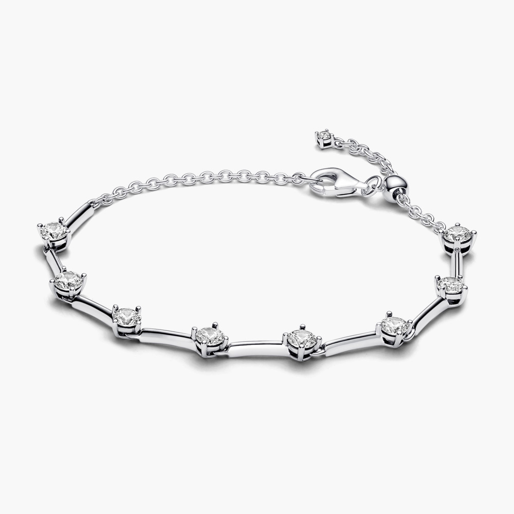 Vòng tay Pandora 593009C01 chính hãng | Sparkling Bars Bracelet | Laimut