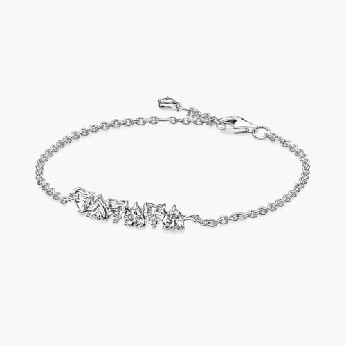 Lắc tay Pandora 591162C01 chính hãng | Sparkling Endless Hearts Chain Bracelet | Laimut