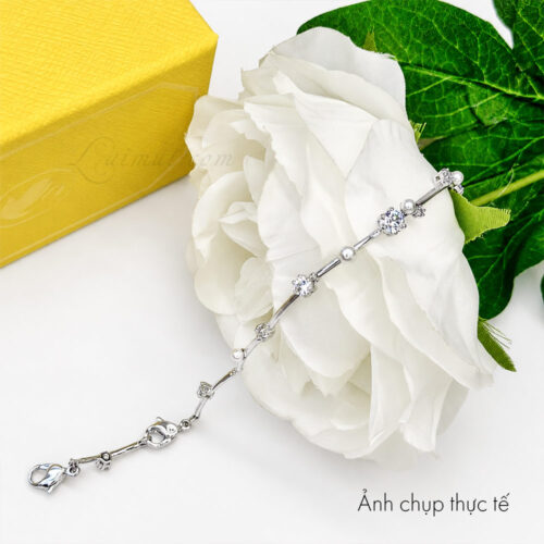 Vòng tay Swarovski 5707511 chính hãng | Ảnh thật chụp gần