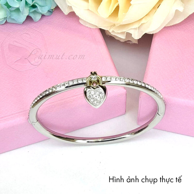 Vòng tay Swarovski 5737267 Idyllia Bangle | Ảnh thật 01