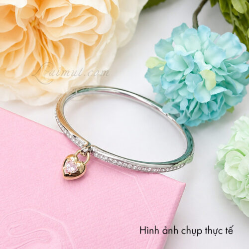 Vòng tay Swarovski 5737267 Idyllia Bangle | Ảnh thật 03