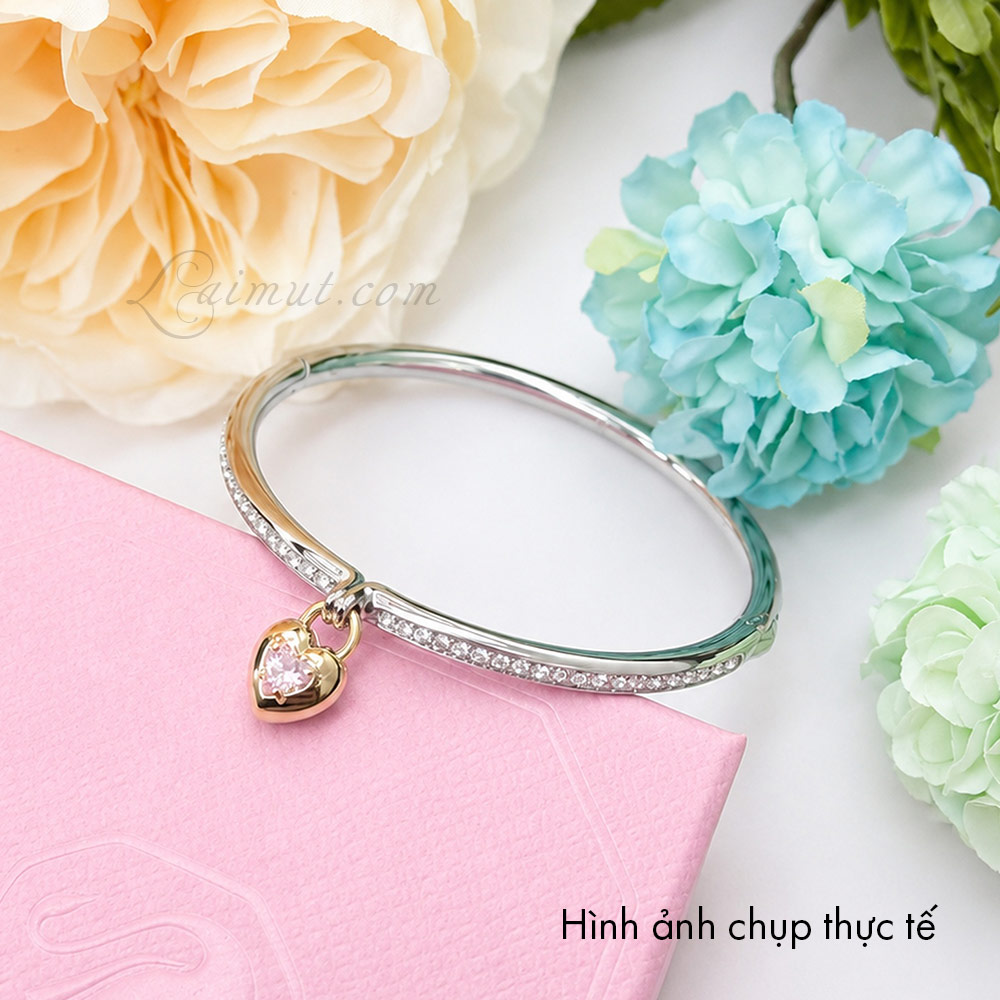 Vòng tay Swarovski 5737267 Idyllia Bangle | Ảnh thật 03