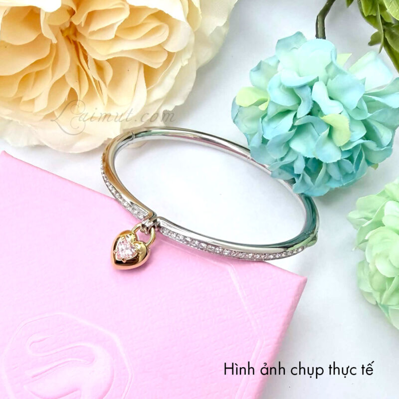 Vòng tay Swarovski 5737267 Idyllia Bangle | Ảnh thật 02
