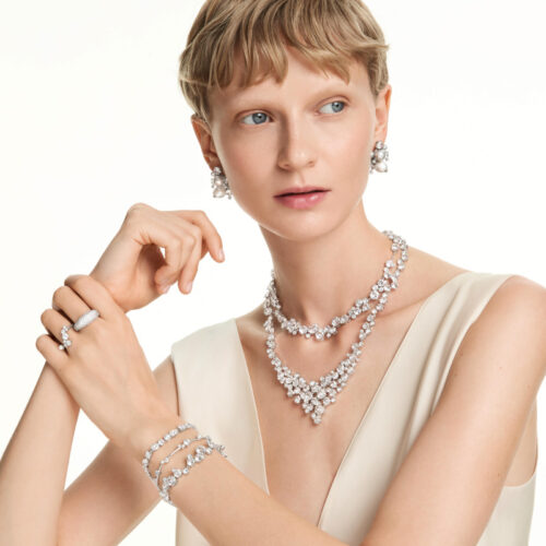 Vòng tay Swarovski 5731959 Mesmera Bracelet | Ảnh mẫu phối đồ