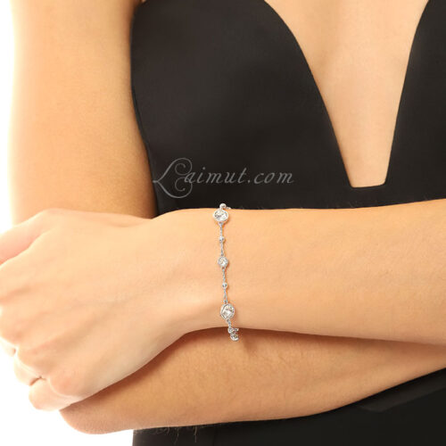 Lắc Tay Swarovski Round Cut Imber Bracelet 5696079