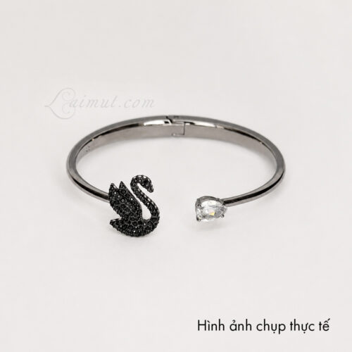 Vòng tay Swarovski 5688745 Swan Bangle | Ảnh thật 01