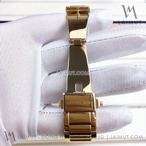 Đồng Hồ Chính Hãng Michael Kors Nữ Sawyer Gold Dial 39mm