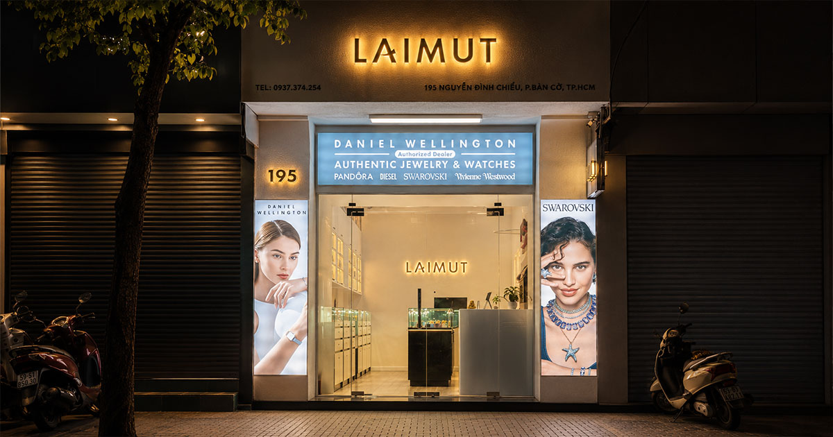 Cửa hàng Laimut Quận 3 tại 195 Nguyễn Đình Chiểu TP.HCM