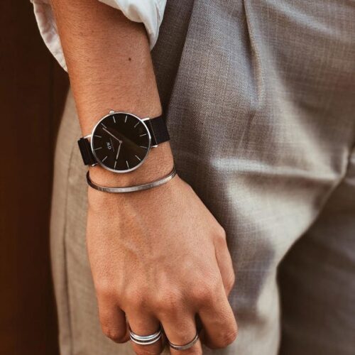 Đồng Hồ Chính Hãng DW Nữ Classic Petite Black Ashfield