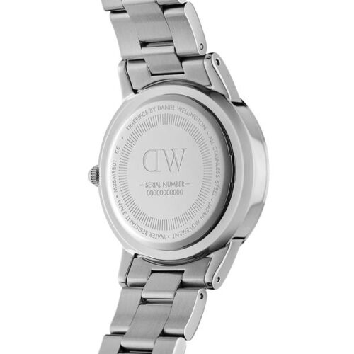 Đồng Hồ DW Chính Hãng Nam Nữ Iconic Link Silver Black