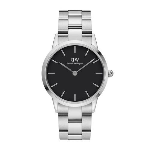 Đồng Hồ DW Chính Hãng Nam Nữ Iconic Link Silver Black