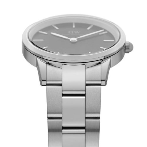 Đồng Hồ DW Chính Hãng Nam Nữ Iconic Link Silver Black